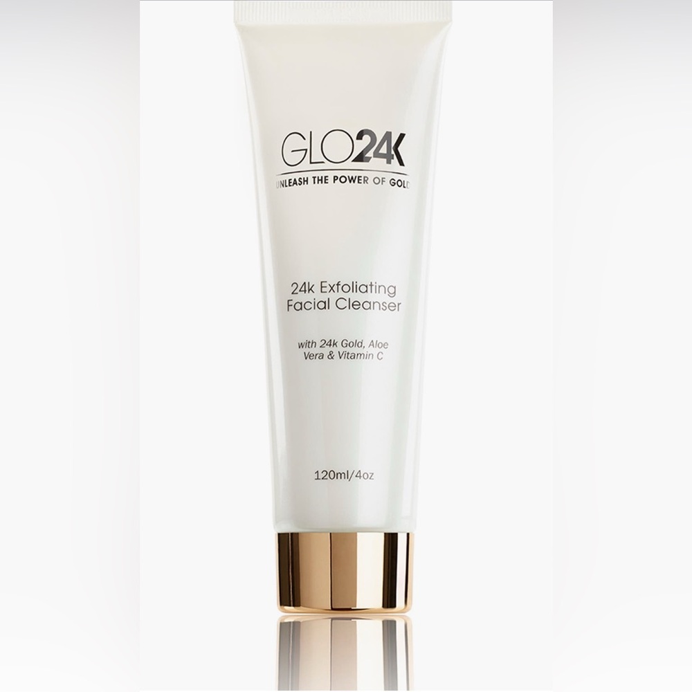 Glo24K 24k Exfoliating & Foaming cleanser 5.07oz